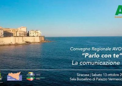 Convegno AVO Sicilia: “Parlo con te” – La comunicazione viva