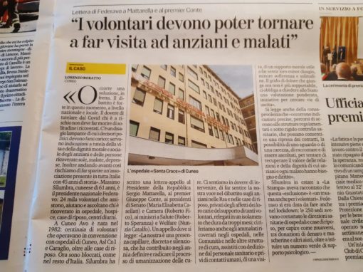 Lettera del Presidente Federavo alle Istituzioni