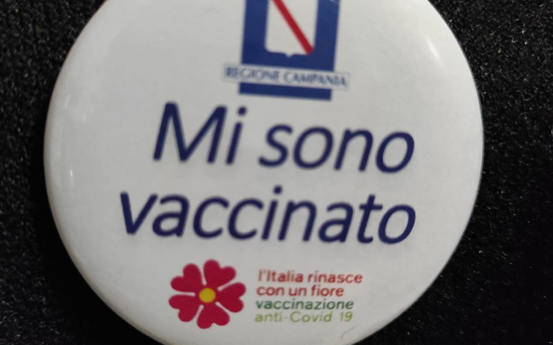 Primi vaccini anti-Covid ai volontari di Caserta