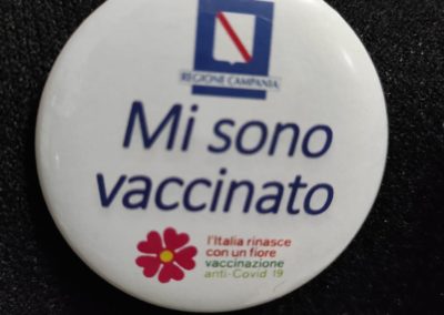 Primi vaccini anti-Covid ai volontari di Caserta