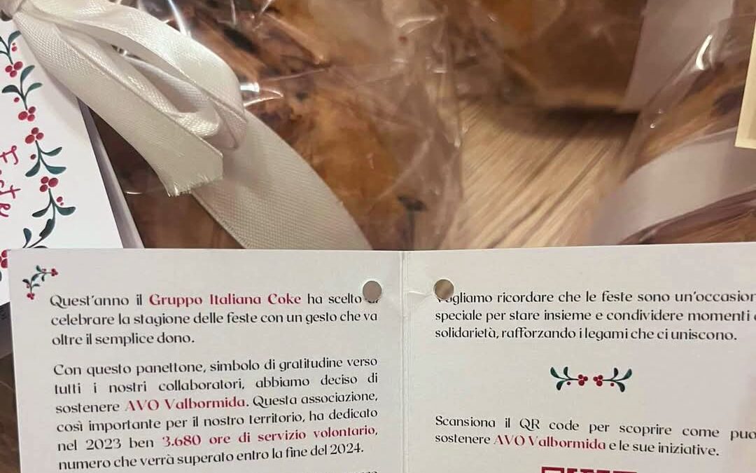 AVO Valbormida: panettoni solidali a sostegno dell’Associazione