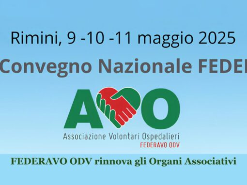 COMUNICATO STAMPA – FEDERAVO ODV rinnova gli Organi Associativi