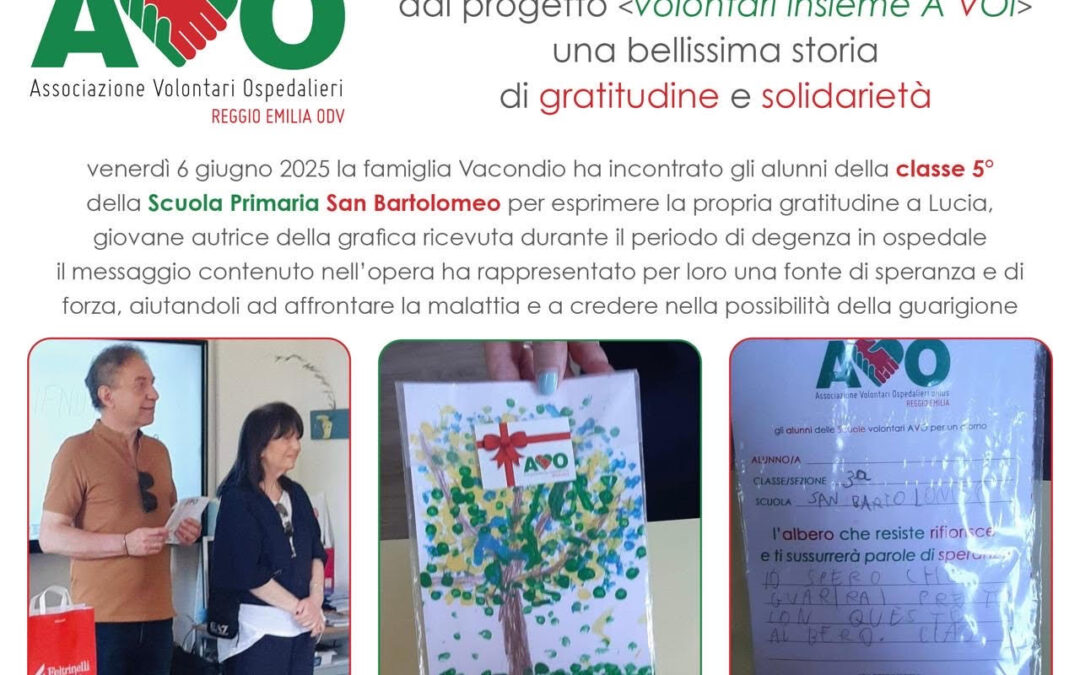 AVO Reggio Emilia: quando la cura genera gratitudine