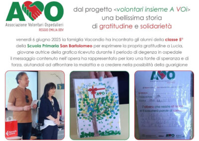 AVO Reggio Emilia: quando la cura genera gratitudine