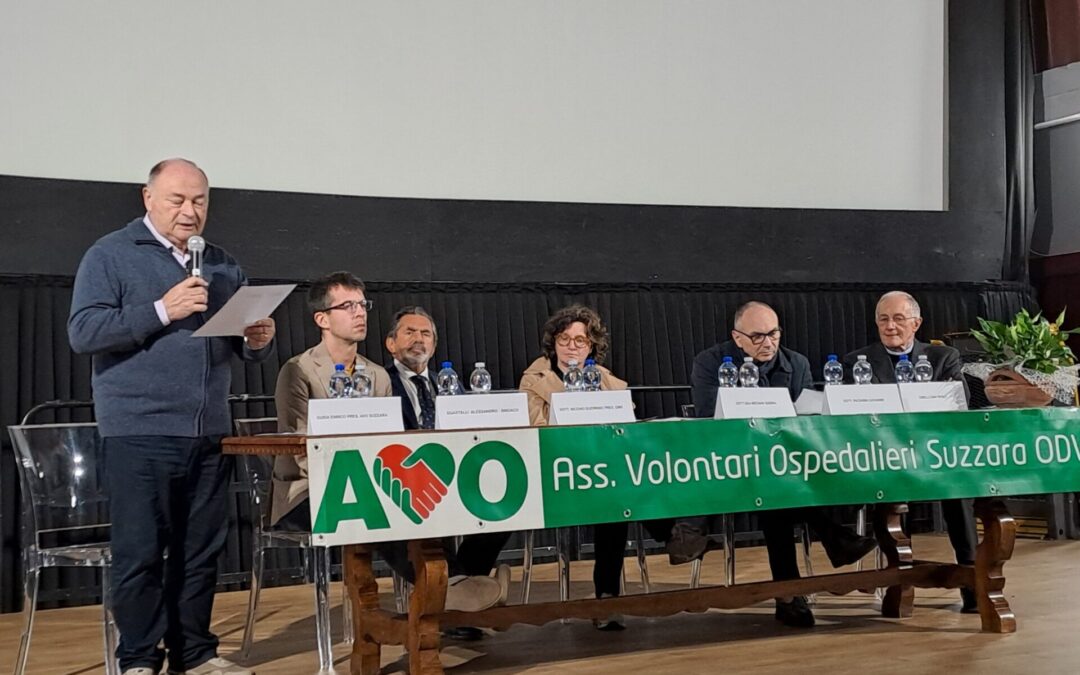 AVO Suzzara: una serata dedicata alla dignità della cura