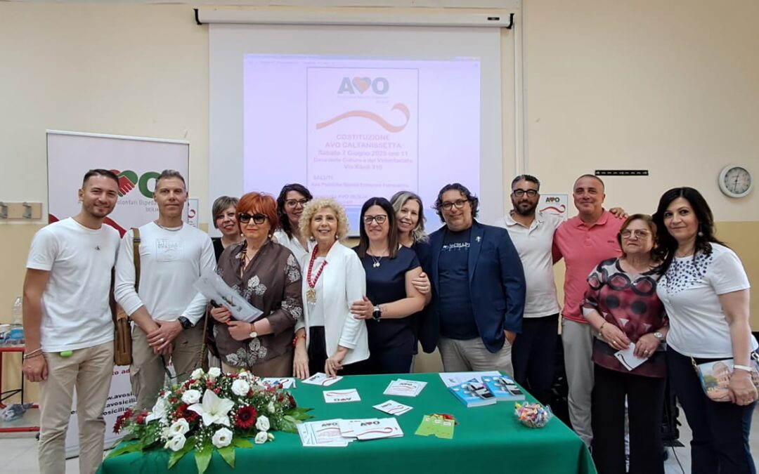 Costituita a Caltanissetta AVO Associazione Volontari Ospedalieri