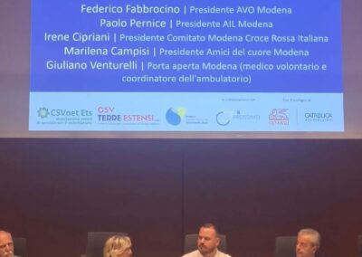 AVO Modena presente al Convegno : “Volontariato è salute!”